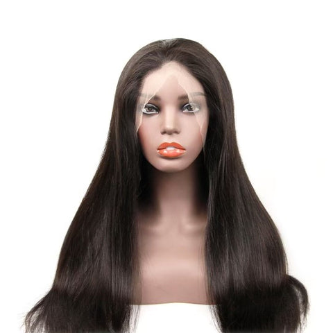 Straight Frontal 200% Density Wigs